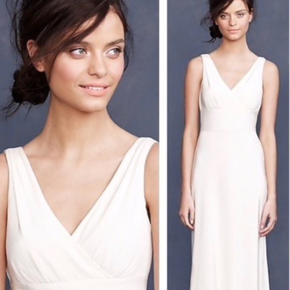 NWT J.Crew Sophia Light Blush Floor Length Dress - Picture 8 of 8